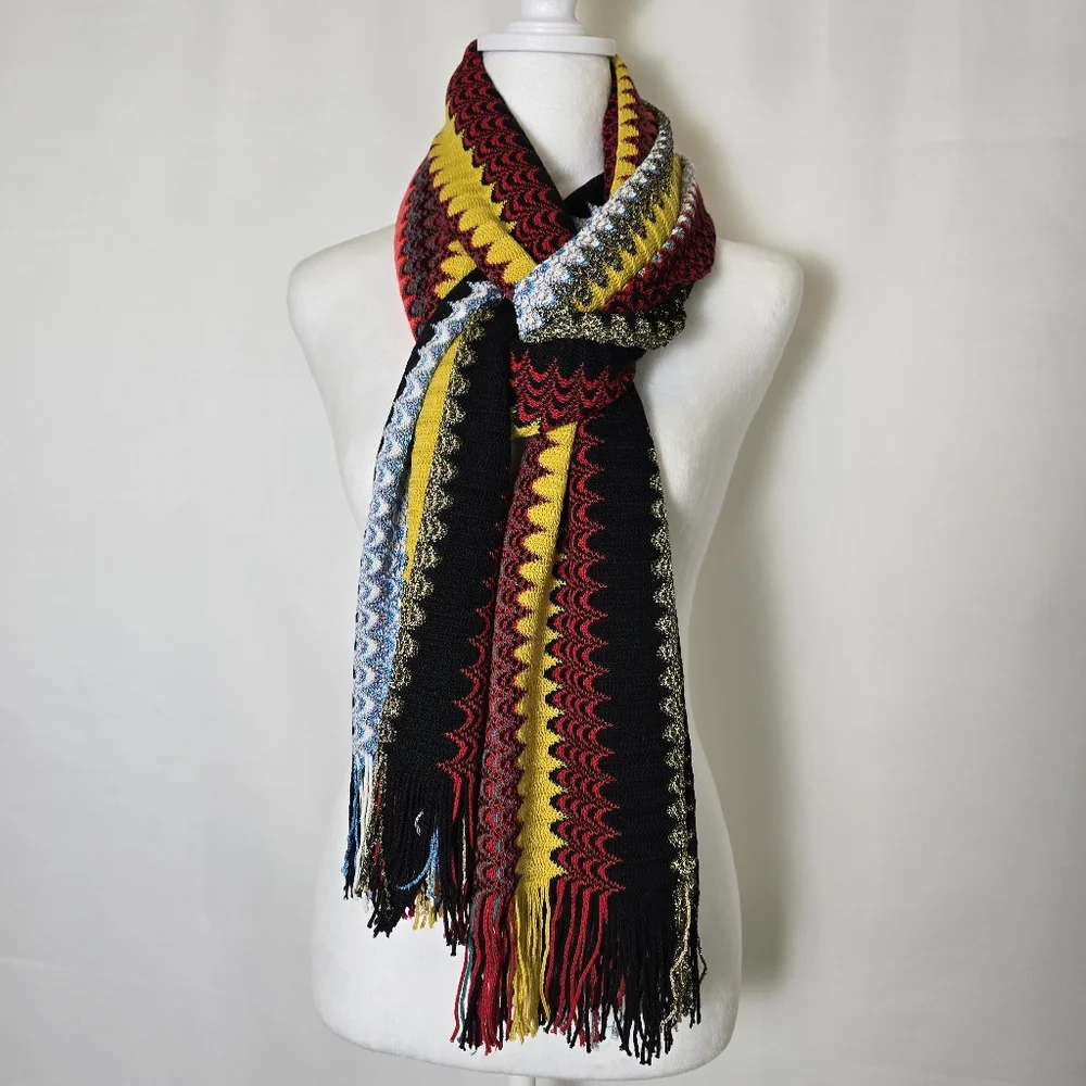 Missoni Chevron Shimmering Scarf 76